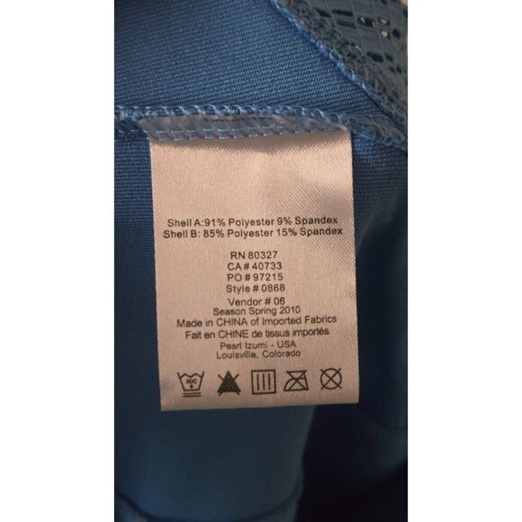 Pearl Izumi Elite series Women’s Cycling Jersey Tank Top Blue Sleeveless size XL - Picture 6 of 8